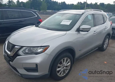 2017 Nissan Rogue Hybrid Sv из США, поврежденный, VIN 5N1ET2MVXHC828724